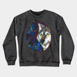 Wolf Swirls Crewneck Sweatshirt